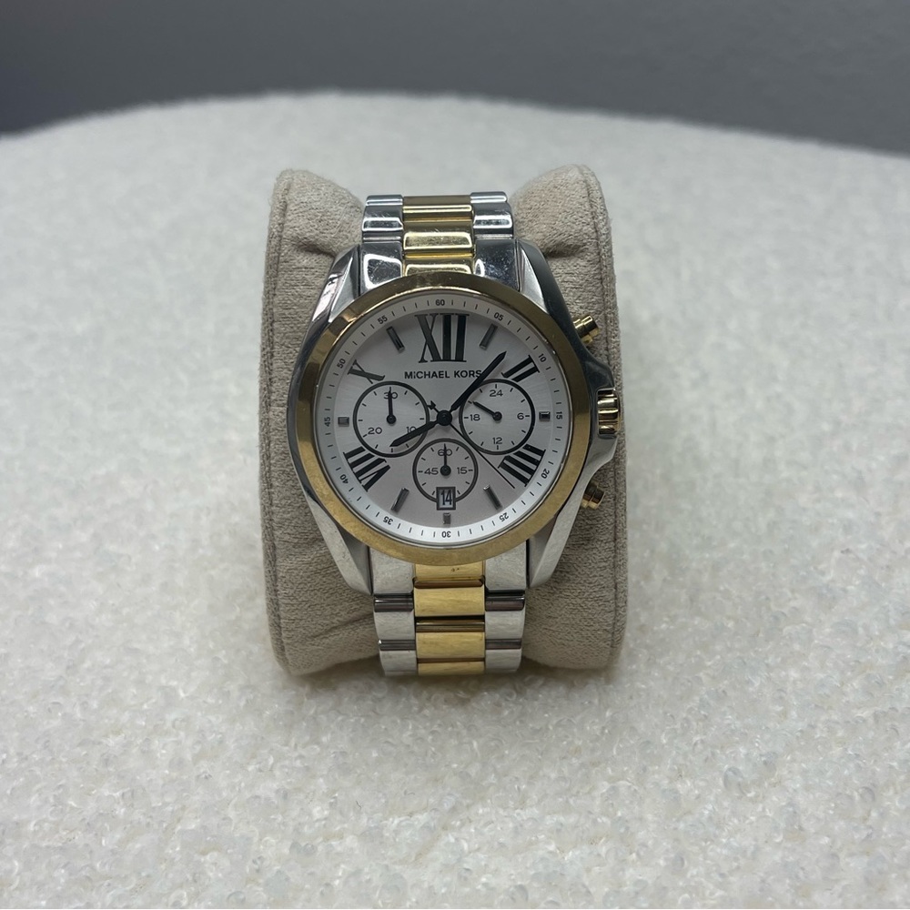 MICHAEL KORS MK5855 Two Toned Quartz Watch